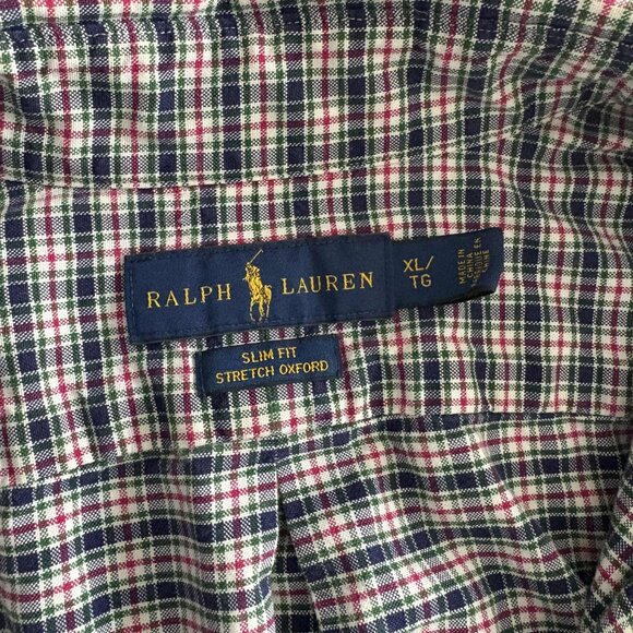Ralph Lauren Slim Fit Stretch Oxford Shirt Size XL - Picture 2 of 5
